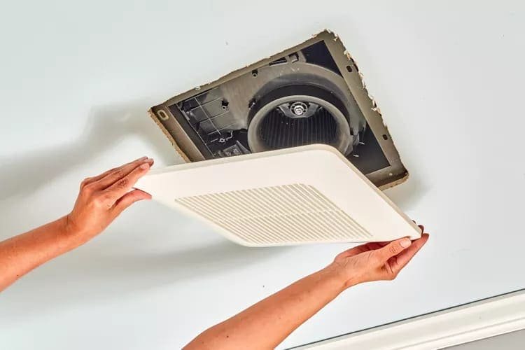 bathroom fan cleaning